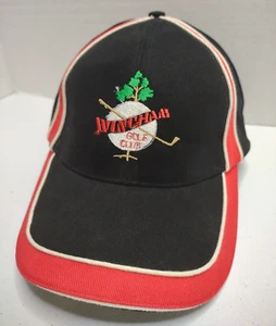 Wincham Golfschläger Vereinigtes Königreich UK rot schwarz Baseballkappe Mütze Schnallenriemen Baseball - Bild 1 von 12