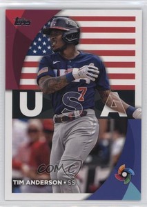 2023 Topps Series 2 2023 World Baseball Classic Stars Tim Anderson #WBC-5