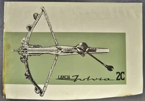 1966 Lancia Fulvia 2C Sedan Catalog Brochure Original 66 English Text - Picture 1 of 7