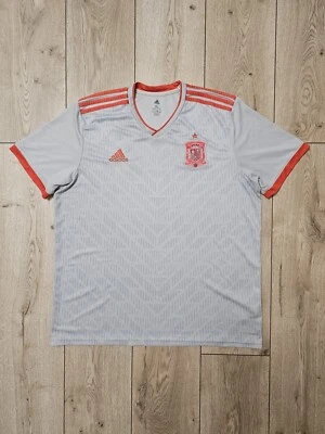 SPAIN 2018 2019 AWAY ESPANIA FOOTBALL SHIRT SOCCER JERSEY XL ADIDAS Foto 1 de 4