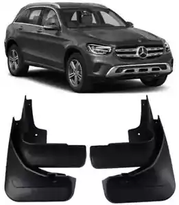 Genuine Set Splash Guards Mud Flaps For 2020-2023 Mercedes Benz GLC WO / Pedal - Picture 1 of 6
