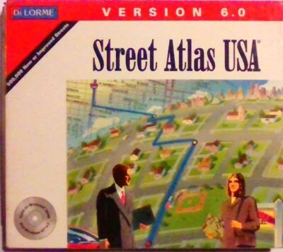 DELORME Street Atlas USA PC Version 6.0 - Windows 95/98/NT - 1998 - Image 1 of 4