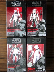Black Series Patrol Trooper AT-ACT Driver Commander Wolffe Snowtrooper Officer N - Picture 1 of 6