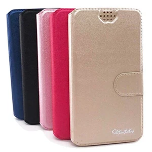 Natural Tactility Shockproof Portable Universal Phone Case with Card Slot Wallet - Picture 1 of 22