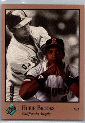 1992 Studio Baseball - #142 Hubie Brooks - Image 1 of 2