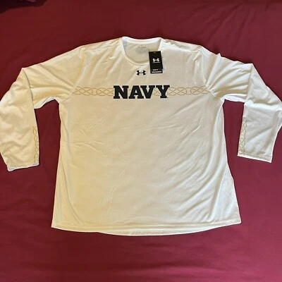 Navy Midshipmen Under Armour 2023 Aer Lingus College Football Classic 2XL Men’s - Image 1 of 4