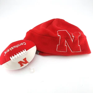 Columbia Unisex Adulto Talla 0/S Nebraska Cornhuskers Gorro Gorra Recuerdo Fútbol - Imagen 1 de 9