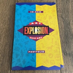 Art Explosion Clip Art Image Pack CD-ROM Portfolio 9 Discs Nova Development - Picture 1 of 5