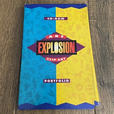 Art Explosion Clip Art Image Pack CD-ROM Portfolio 9 Discs Nova Development - Image 1 of 4