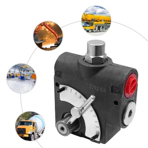 Hydraulic Adjustable Variable Flow Control Valve 0-30GPM 3/4��NPT FC51 Side-Port - Picture 1 of 13
