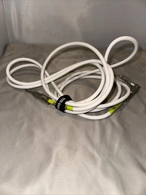 Cable de guitarra/pedal Ernie Ball 8 pies blanco Foto 1 de 4
