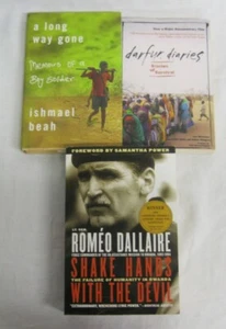 Shake Hands with The Devil A Long Way Gone Darfur Tagebücher Buch 3 Stück - Bild 1 von 11