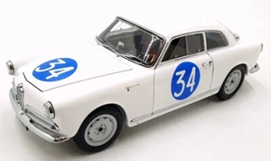 Kyosho 1/18 Scale Diecast 08957C Alfa Romeo Giulietta SV 1960 Targa Florio #34 - Picture 1 of 5
