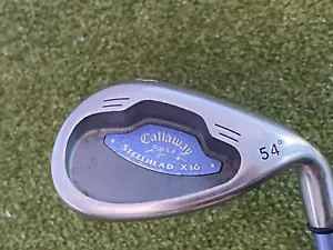 Callaway Steelhead X-16 54* Sand Wedge LRH System UL45 Ladies Graph (L8623) - Picture 1 of 6