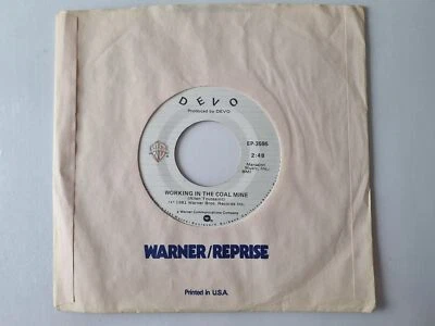 Devo - Working in the coal mine 7'' Vinyl US - Image 1 of 4