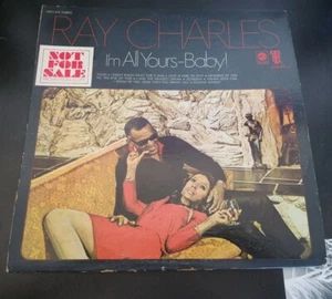 RARE!!!Ray Charles Promo “Im All Yours-Baby”- NOT FOR SALE PROMOTION COPY- RARE - Picture 1 of 5