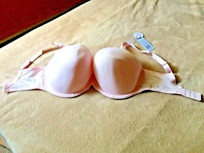 Sujetador Freya 36J Fancies rosa pétalo moldeado con aros estilo balcón 1030 nuevo con etiquetas Foto 1 de 4