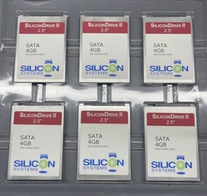 Silicon Systems SiliconDrive II 4GB SATA SSD-D04GS-4000 N.O.S never used. - Picture 1 of 2