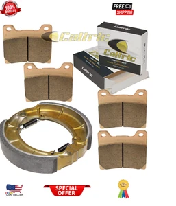 Front Brake And Rear Shoes for Yamaha XV750 Virago 750 1988-1997 - Picture 1 of 2