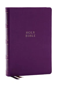 KJV Compact 43,000 Center-Column Cross Refs Purple BRAND NEW in Shrink Wrap!!! - Picture 1 of 7