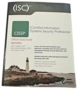 CISSP Official (ISC)² Study Guide – 2018 Edition – Certified Information Systems - Picture 1 of 8