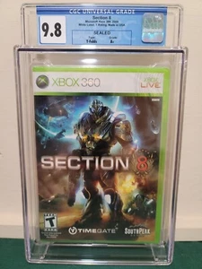 NUEVO Sellado GRADUADO CGC 9.8 A+ Sello: Sección 8 (Microsoft Xbox 360, 2009) RARO FUERA DE IMPRENTA - Imagen 1 de 3