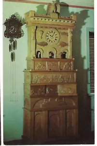 REISEUHR Bily Brothers Weißeiche Birke Butternuss Spillville IOWA Postkarte - Bild 1 von 2