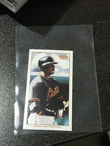 2002 Topps 206 Piedmont Red MINI #238A Barry Bonds Black Jsy GIANTS!kv31!