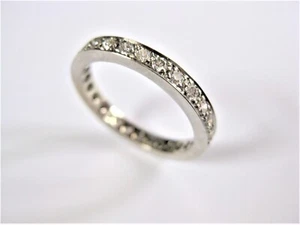 Memory Ring Weißgold 585 mit Brillanten, 2,91 g - Bild 1 von 3