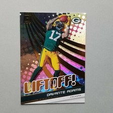 2021 Panini Donruss Liftoff #OFF-DAD Davante Adams Packers Football Card