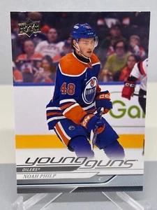 Noah Philp 24-25 UD Young Guns #495 Edmonton Oilers - Imagen 1 de 2