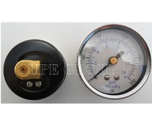 New air pressure gauge WOG water oil gas 1.5"face 0-200 back mnt 1/8"npt - Picture 1 of 1