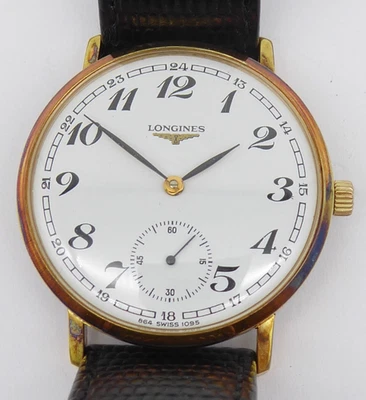 EXCELENTE RELOJ PULSERA LONGINES VINTAGE PARA HOMBRE CUERDA MANUAL CAL.6922 34 MM Foto 1 de 4