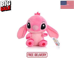 Cute Disney Stitch Plush Doll 20CM – Lilo & Stitch Kawaii Stuffed Toy Gift - Foto 1 di 2