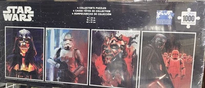 Star Wars Collector Puzzles SET OF 4 Darth Vader, Storm Trooper, Sith Darth Maul - Image 1 of 4