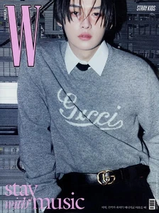 Korean Magazine W Korea June Issue Of Stray Kids Cover Close-Up - Picture 1 of 1