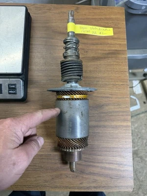 Jaguar Starter Armature 170780 J66 #2  - Image 1 of 4