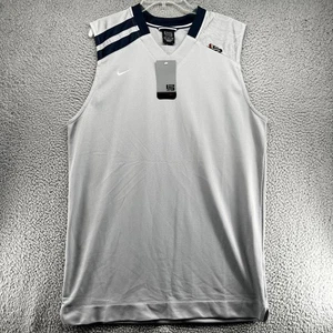 Nike LeBron LS Basketball Training Trikot Herren Medium Grau Navy Ärmellos Tank - Bild 1 von 9