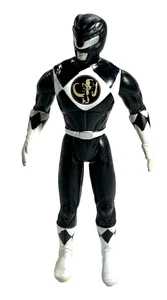 Figura de acción vintage 1995 Mighty Morphing Power Ranger Black Ranger 4" - Imagen 1 de 8