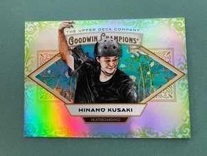 2025 Upper Deck Goodwin Champions Hinano Kusaki Neon Green Rainbow #83 - Picture 1 of 2