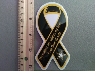 РАСПРОДАЖА! Наклейка War Veteran Ribbon Black Star Soldier War Cause наклейка автомобиль грузовик  - Изображение 1 из 4