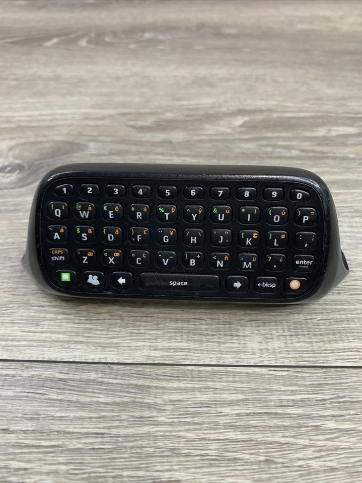 Xbox 360 Chatpad Keyboard For Xbox 360 Controller Microsoft Authentic Oem - Image 1 of 3