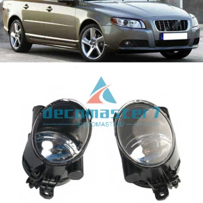 Pair Fog Driving Light Right Left Fit For VOLVO S80 V70 XC70 Sedan Wagon 2006-11 - Image 1 of 4