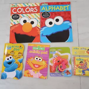 Sesame Street Elmo & Friends Coloring & Activity Book lot Easter Gift - Picture 1 of 8