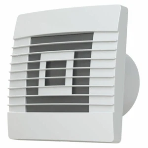 Bathroom Extractor Fan with Gravity Flaps Shutter White Wall Ventilator pRestige - Picture 1 of 1