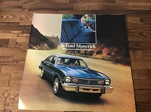 Ford Maverick 1976 folleto de ventas original del concesionario - Imagen 1 de 4