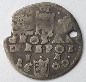 Polen 1600 3 Grosze Sigismund III Silbermünze - Bild 1 von 2