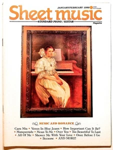 Sheet Music Magazine February 1990 Music and Romance  - Picture 1 of 1