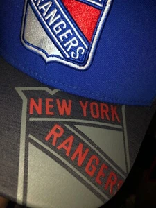 New York Rangers L/XL Mütze NHL 2017 Cap Stanley Cup Playoffs Design Hat - Bild 1 von 12