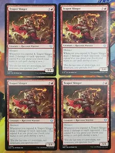 (4x) Teekanne Schleuder ~ Bloomburrow MTG ~ Spielset Posten fast neuwertig Packung frisch - Bild 1 von 1